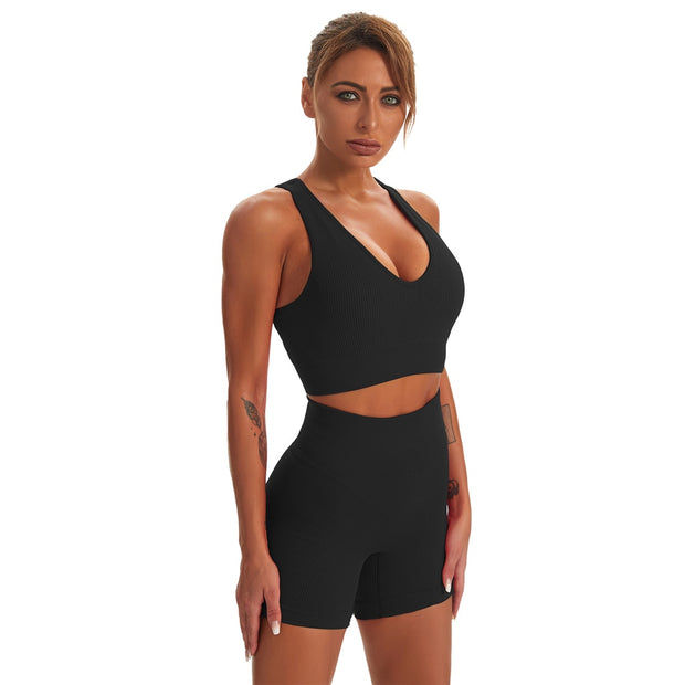 Women's Seamless Yoga Set