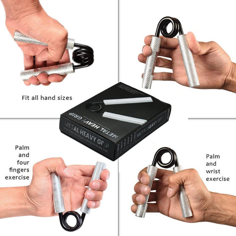 Fitness Metal Heavy Grips