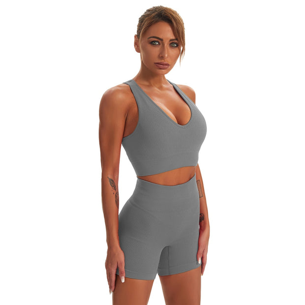 Women's Seamless Yoga Set