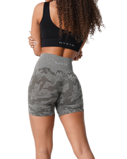 Camo Seamless Spandex Shorts