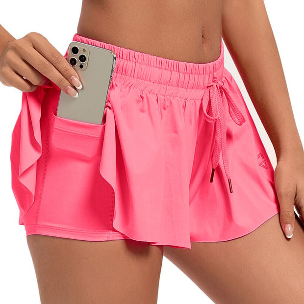 Women's High-Waisted Athletic Shorts