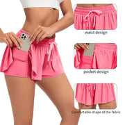 Women's High-Waisted Athletic Shorts