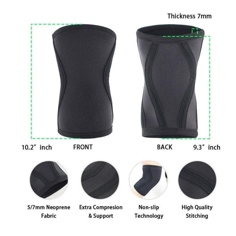 Weight Llifting Knee Support Pads