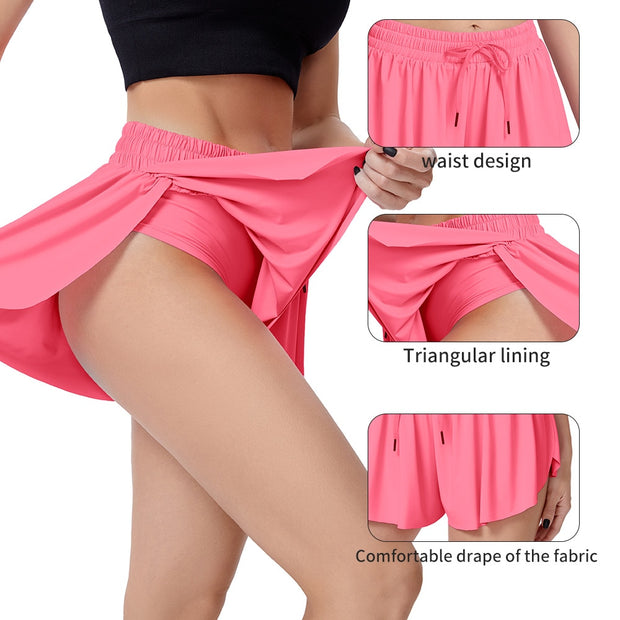 Women's High-Waisted Athletic Shorts