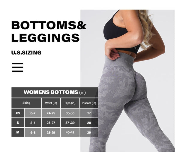 Camo Butt Lift Workout Leggings