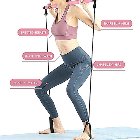 Portable Resistance Pilates Bar