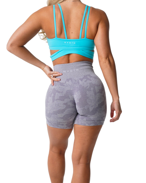 Camo Seamless Spandex Shorts